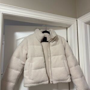 Cream Puffer Jacket